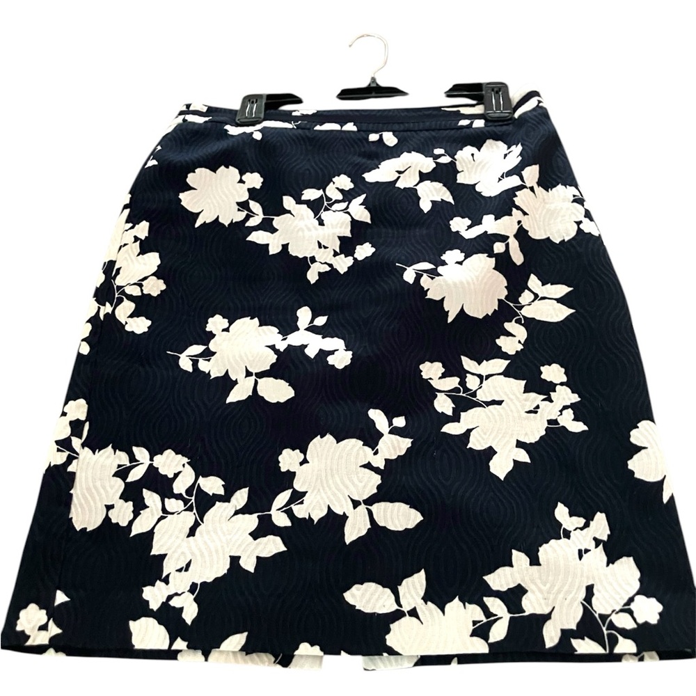 Talbots Blue A-Line Knee-Length Skirt for Night Out